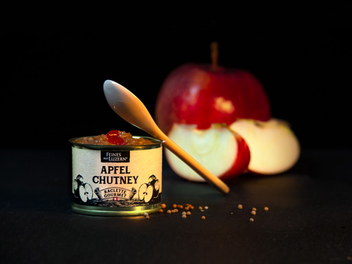 Apfel-Chutney 70g
Feines aus Luzern * 