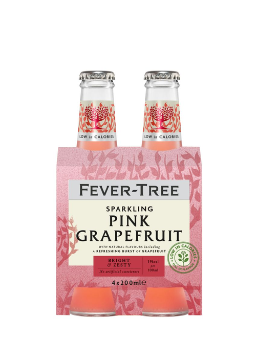 Fever Tree Sparkling Pink Grape Fruit 4er- Pack (Festlieferung: nur ganze
Packungen retour)