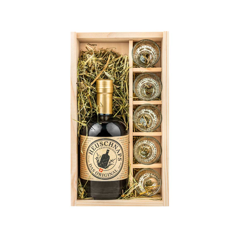 Heuschnaps - Das Original
Geschenkbox gross / 5dl