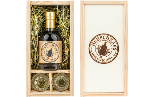 Heuschnaps - Das Original
Geschenkbox klein / 2dl