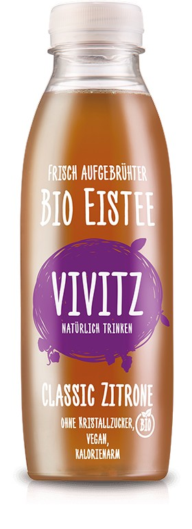 Vivitz Bio Eistee Classic Zitrone