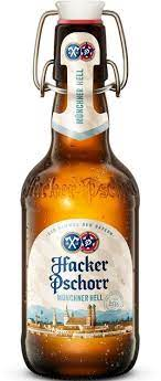 Hacker Pschorr Münchner
Hell Bügel 