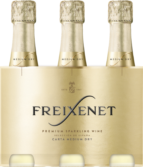 Freixenet Carta Medium Dry – Vegan 3-Pack