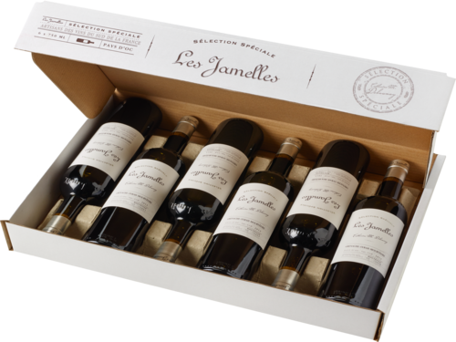 Grenache Syrah Mourvèdre Vin de Pays d'Oc 
Sélection Spéciale
Les Jamelles 