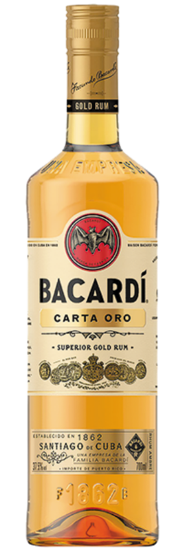 Rum Bacardi Carta Oro