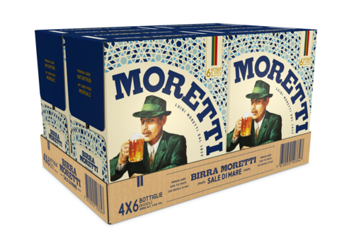 Birra Moretti Sale di Mare 6-Pack