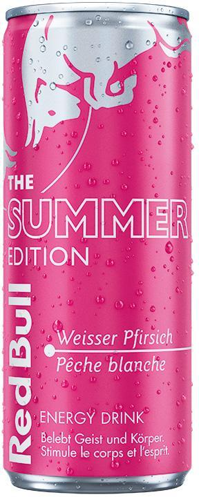 Red Bull The Summer Edition 2025
Weisser Pfirsich