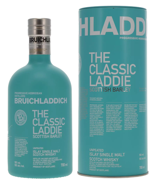 Bruichladdich Scottish Barley 
The Classic Laddie Islay Single Malt Scotch Whisky