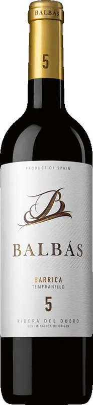 Balbás 5 Barrica Tempranillo
Ribera del Duero DO *
