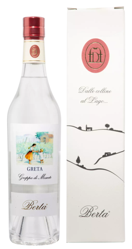 Grappa Berta Greta di Moscato *