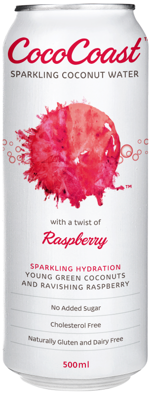 CocoCoast Sparkling Rasperry Dosen *