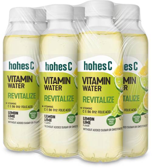 Hohes C Vitaminwater Revitalize Zitrone Limette *