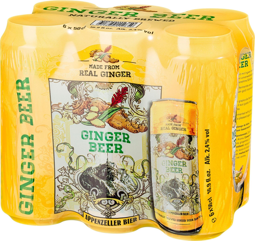 Appenzeller Ginger Beer 2.4% Dosen *