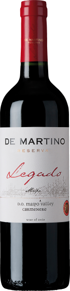 Carmenère Reserva Legado DO Maipo
De Martino