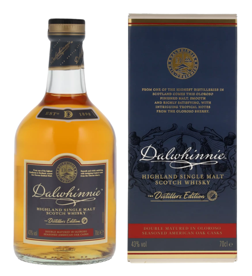 Whisky DALWHINNIE Distillers Edition 
Double Matured Single Malt *