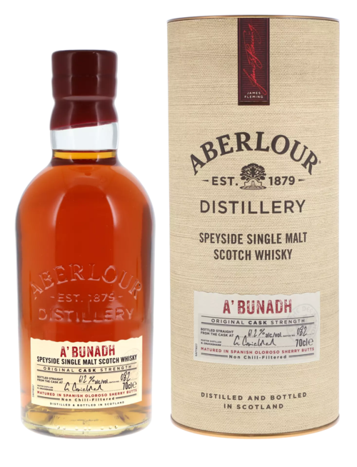 Aberlour A'bunadh Cask Strength Batch 82 Speyside
Single Malt Scotch Whisky *