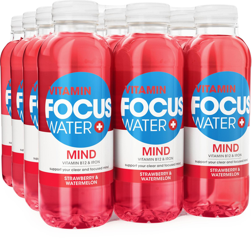 FOCUSWATER MIND
Erdbeere & Wassermelone