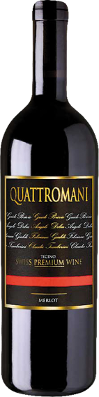 Merlot Quattromani Swiss Premium Wine
DOC Ticino Gialdi SA