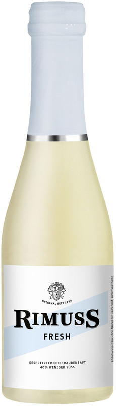 Rimuss Fresh Picolo
Gespritzer Edeltraubensaft mit 40% weniger Zucker
