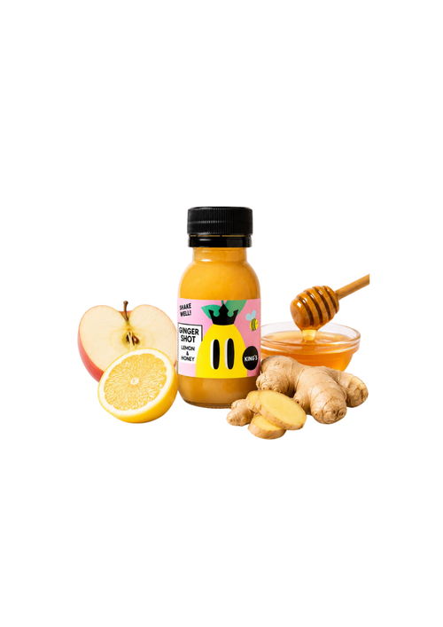 Gingershot 
Princess Lemon & Honey
auf Apfelsaftbasis, alkoholfrei