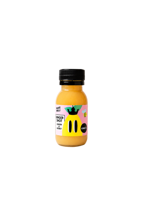 Gingershot 
Princess Lemon & Honey
auf Apfelsaftbasis, alkoholfrei