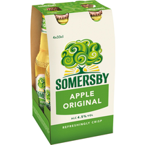 Somersby Apple Cider 4-Pack
(Festlieferung: Rücknahme nur ganze Kartons)