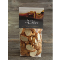 Apéro Knusperli 100g 
Feines aus Luzern * 
