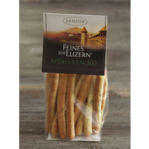 Apéro Stäckli "Kräuter" 100g 
Feines aus Luzern * 