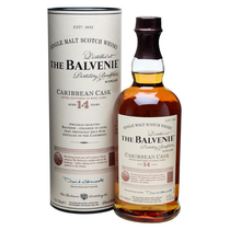 The Balvenie 14yrs Caribbean Cask
Single Malt Scotch Whisy *