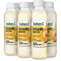 Hohes C Vitaminwater Active Pfirsch Maracuja