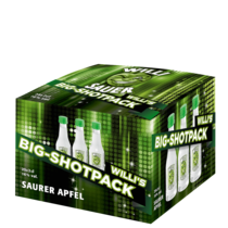 Willi Big-Shotpack Saurer Apfellikör *