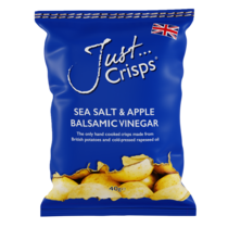 Just Crisps Sea Salt & Apple Balsamic Vinegar *