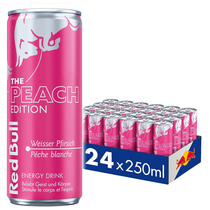 Red Bull The Peach Edition *
Weisser Pfirsich