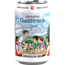 Appenzeller Quöllfrisch alkoholfrei Dosen