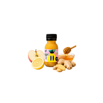 Gingershot 
Princess Lemon & Honey
auf Apfelsaftbasis, alkoholfrei